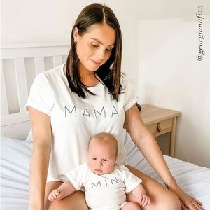 Organic Cotton Mama Nursing Shirt | size small